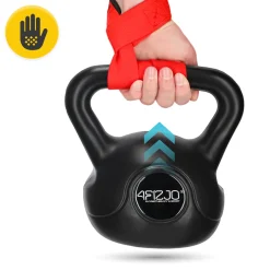 Paski treningowe do martwego ciągu Deadlift Straps czerwone