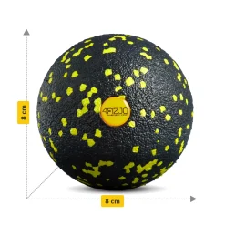 Piłeczka do masażu EPP 8 cm żółta