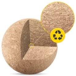 Piłeczka do masażu korkowa 6,5 cm