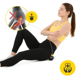 Piłka do masażu Lacrosse Massage Ball czarna