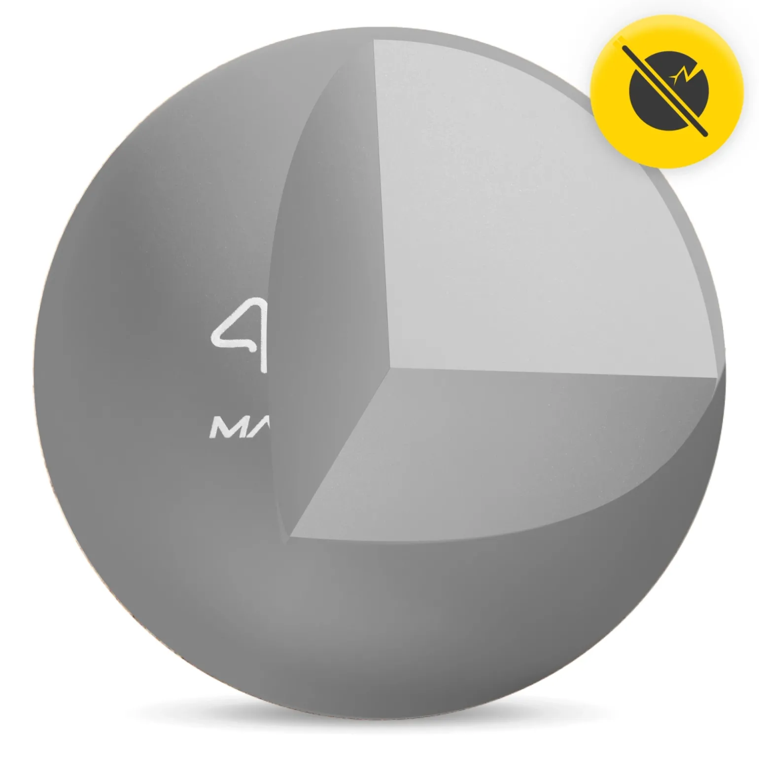 Piłka do masażu Lacrosse Massage Ball szara