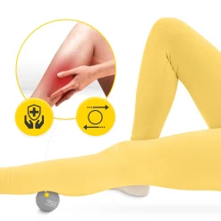 Piłka do masażu Lacrosse Massage Ball szara