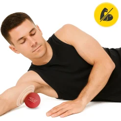 Piłka do masażu Lacrosse Massage Ball czerwona