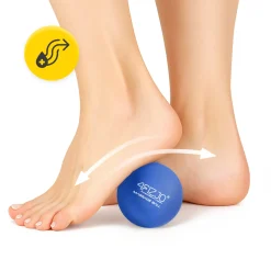 Piłka do masażu Lacrosse Massage Ball niebieska