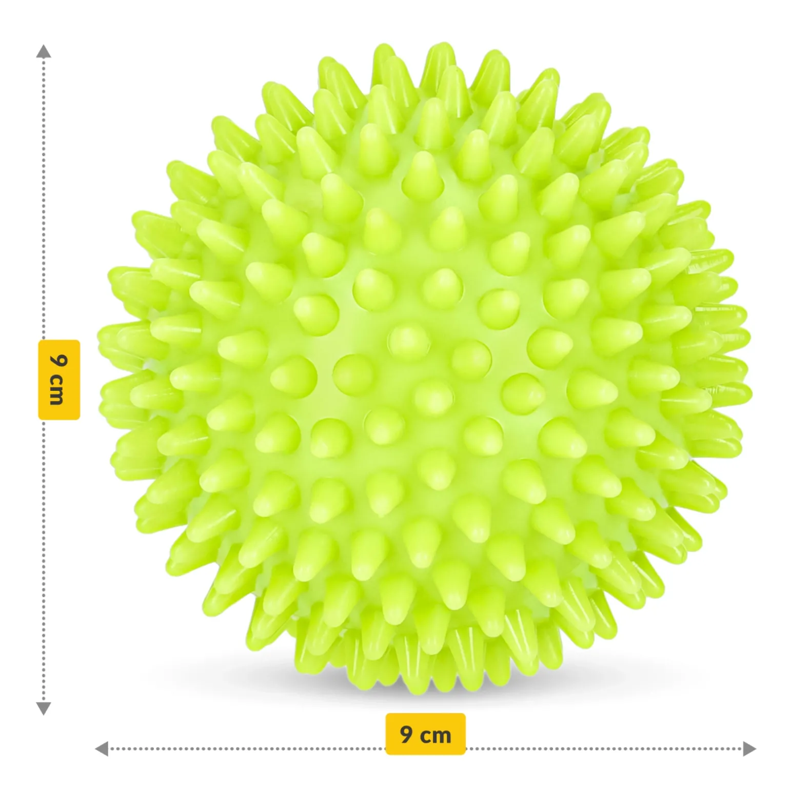 Piłka do masażu z kolcami SPIKE+ 9 cm