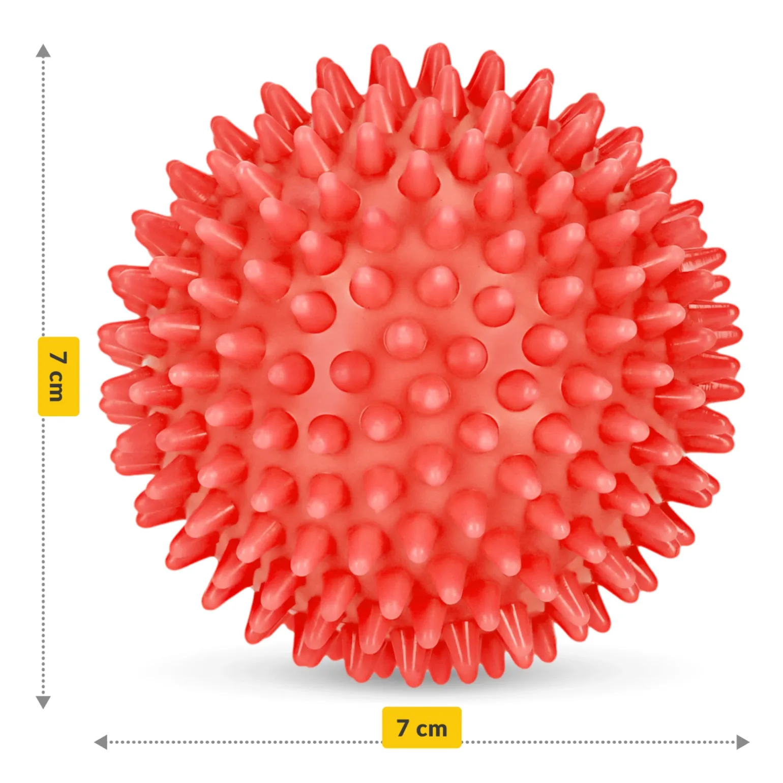 Piłka do masażu z kolcami SPIKE+ 7 cm