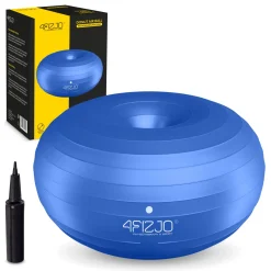 Piłka gimnastyczna DONUT AIR BALL niebieska