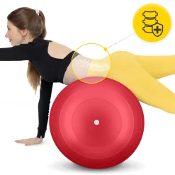 Piłka gimnastyczna PEANUT AIR BALL czerwona