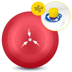 Piłka gimnastyczna PEANUT AIR BALL czerwona
