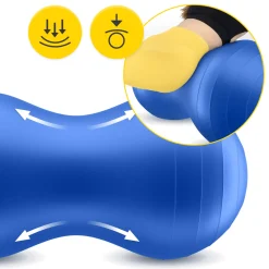 Piłka gimnastyczna PEANUT AIR BALL niebieska