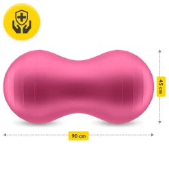 Piłka gimnastyczna PEANUT AIR BALL różowa