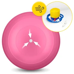 Piłka gimnastyczna PEANUT AIR BALL różowa