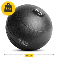 Piłka lekarska do ćwiczeń Slam Ball 3 kg