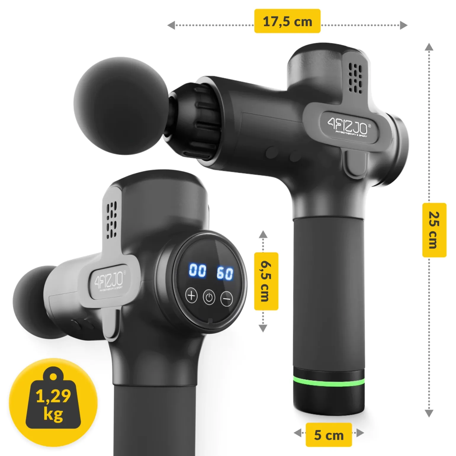 Pistolet do masażu MASSAGE GUN PRO+