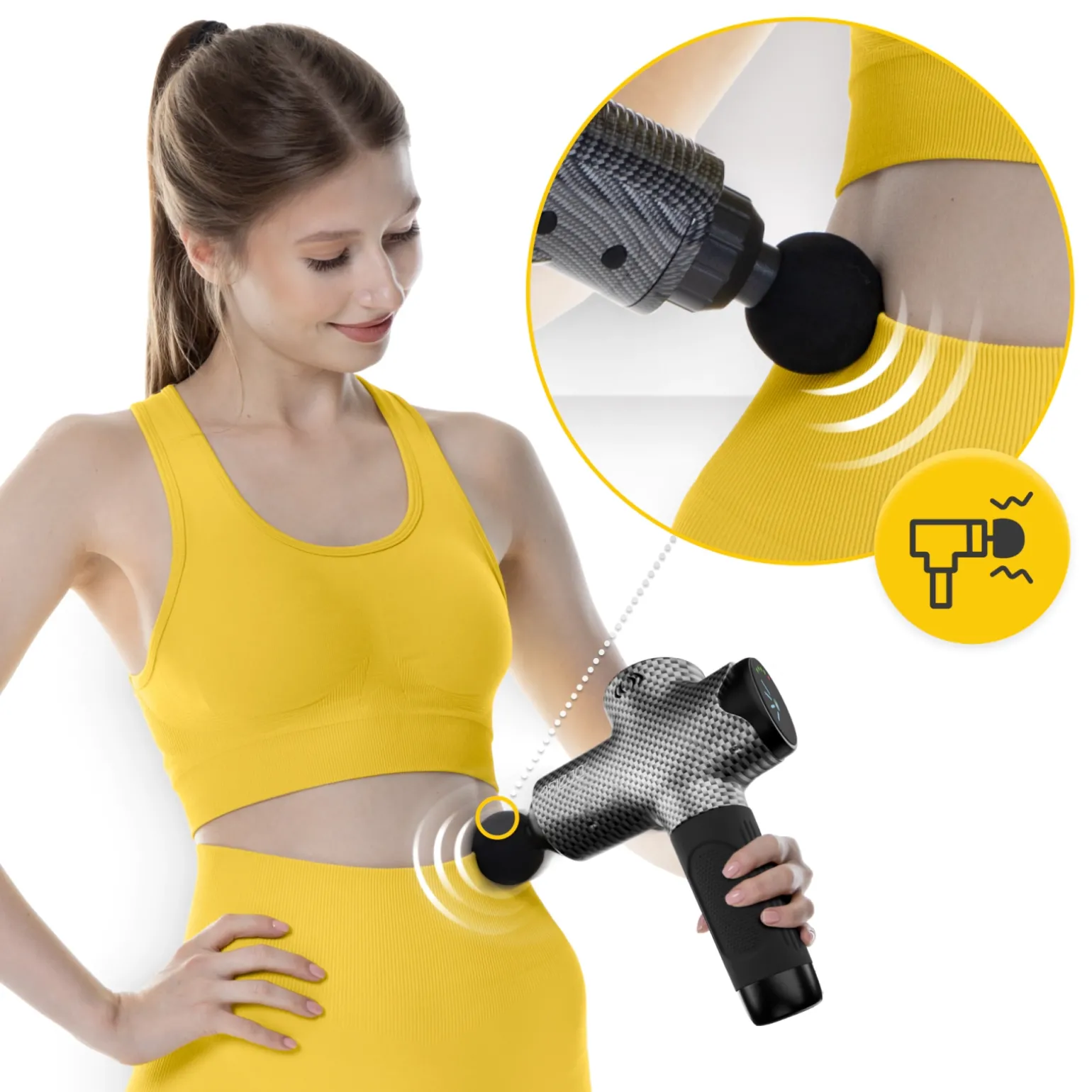 Pistolet do masażu MASSAGE GUN EVO