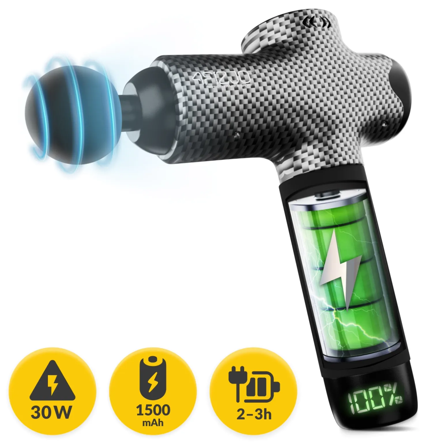 Pistolet do masażu MASSAGE GUN EVO