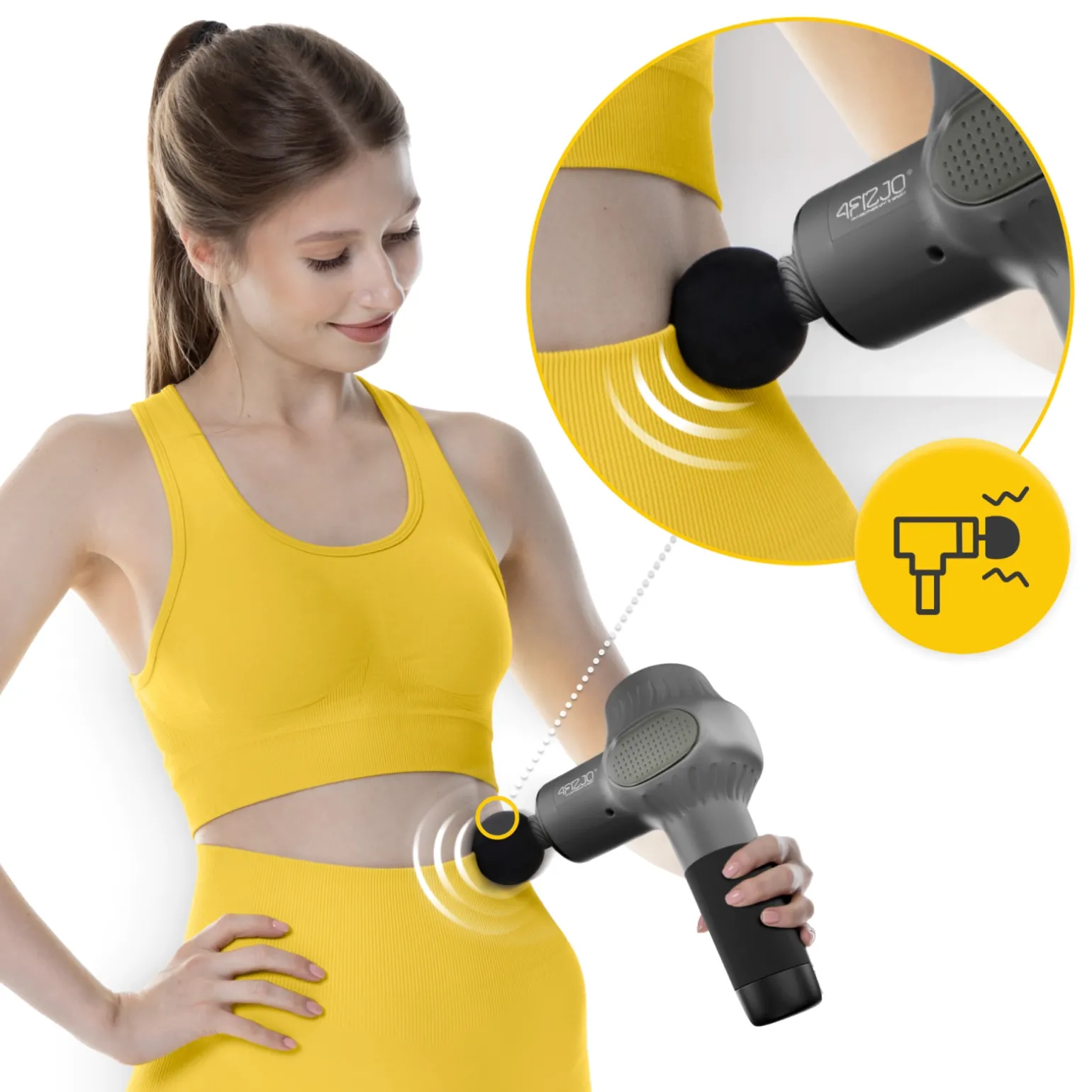Pistolet do masażu MASSAGE GUN ACTIVE