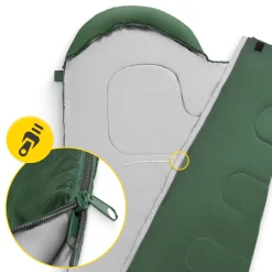 Śpiwór turystyczny mumia Mountain Goat STANDARD khaki