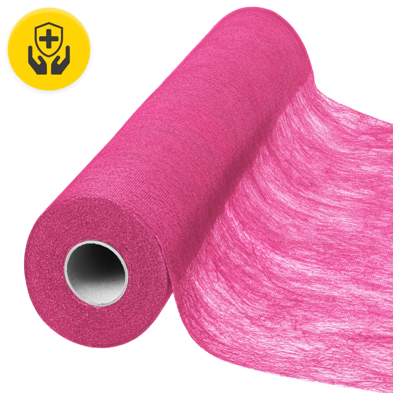 Podkład medyczny w rolce MED 70 cm x 50 m różowy