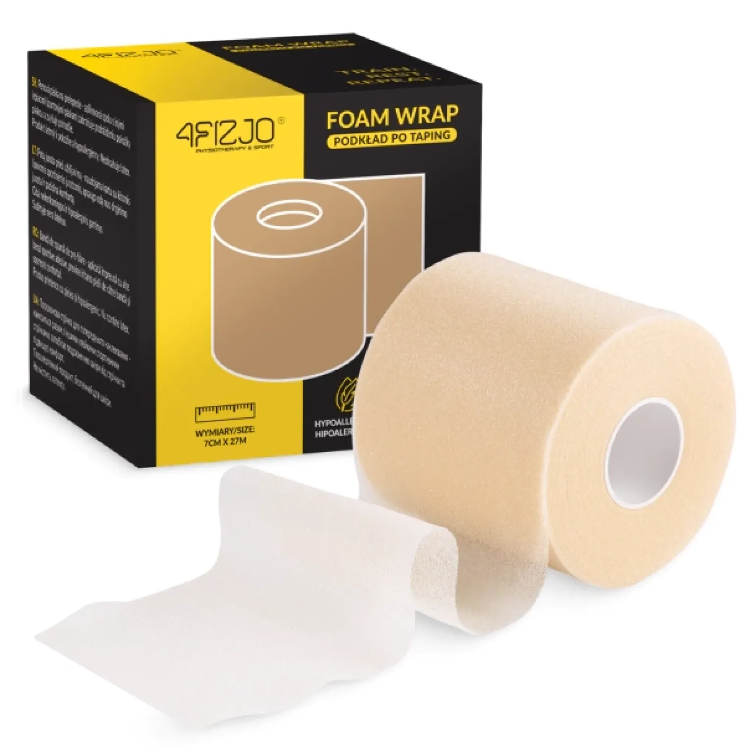 Podkład pod taping 27 m x 7 cm