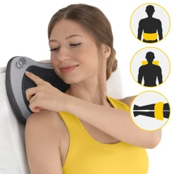 Poduszka masująca SHIATSU PRO+ szara