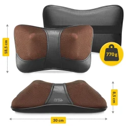 Poduszka masująca SHIATSU ULTRA+ brązowa