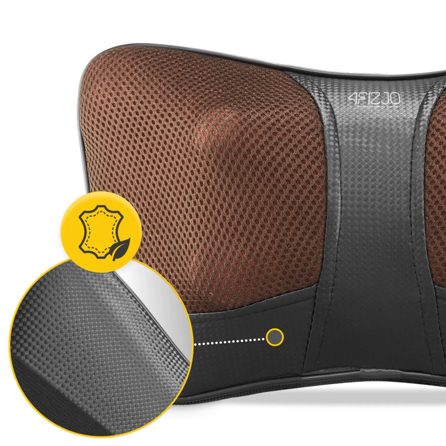 Poduszka masująca SHIATSU ULTRA+ brązowa