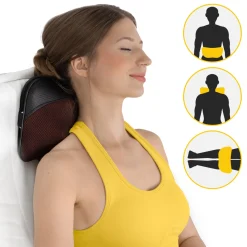 Poduszka masująca SHIATSU ULTRA+ brązowa