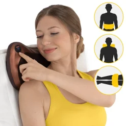 Poduszka masująca SHIATSU PRO+ brązowa