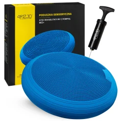 Poduszka sensomotoryczna MED+ 60 cm niebieska