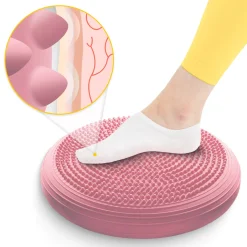 Poduszka sensomotoryczna MED+ 33 cm różowa