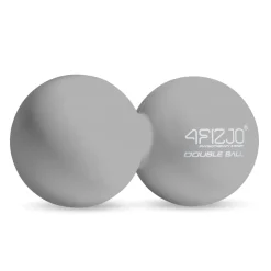 Podwójna piłka do masażu DOUBLE BALL szara