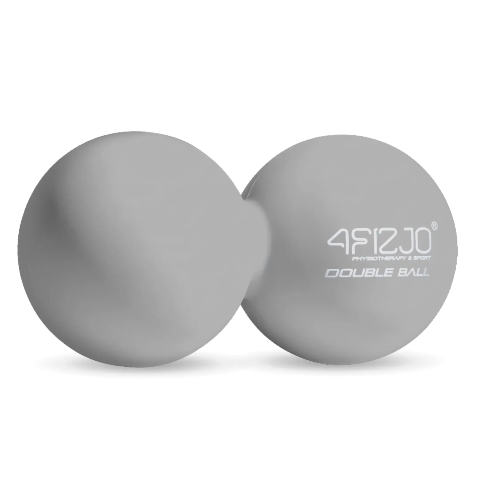 Podwójna piłka do masażu DOUBLE BALL szara