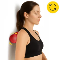Podwójna piłka do masażu DOUBLE BALL czerwona