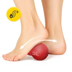 Podwójna piłka do masażu DOUBLE BALL czerwona