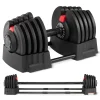 Regulowany hantel i sztanga 2w1 PREMIUM 2,5-40 kg