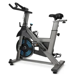 Rower spinningowy mechaniczny RACING szary