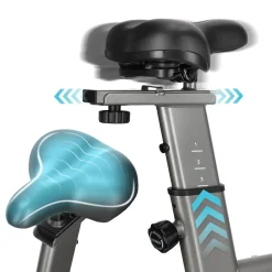 Rower spinningowy mechaniczny RACING szary