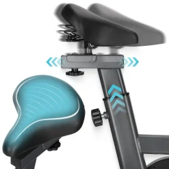 Rower spinningowy mechaniczny ULTRA szary
