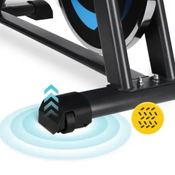 Rower spinningowy mechaniczny ULTRA szary