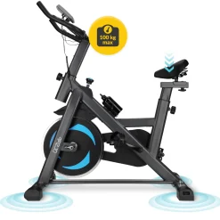 Rower spinningowy mechaniczny ULTRA szary