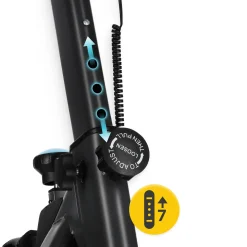 Rower spinningowy mechaniczny ULTRA szary