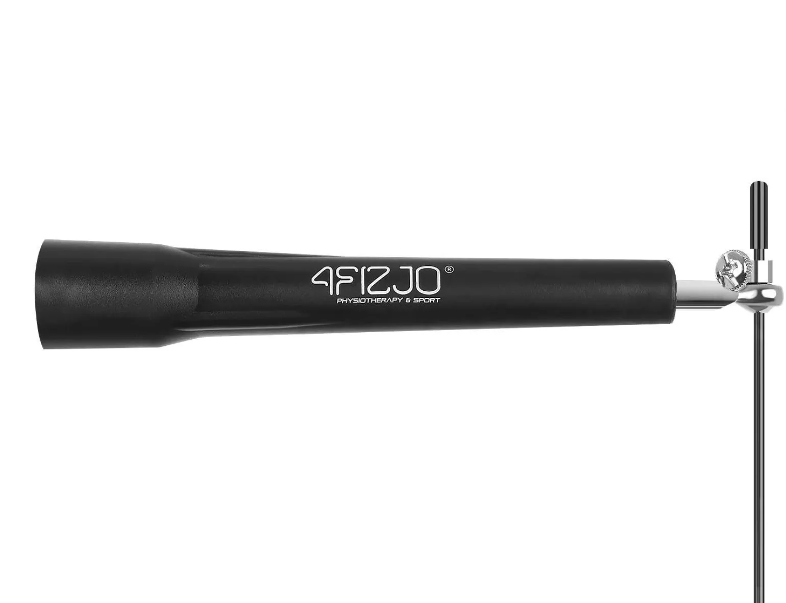 Skakanka z metalowymi łożyskami STANDARD+ czarna