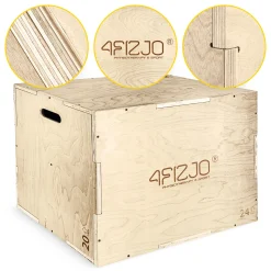 Skrzynia plyometryczna jump box 50 x 75 x 60
