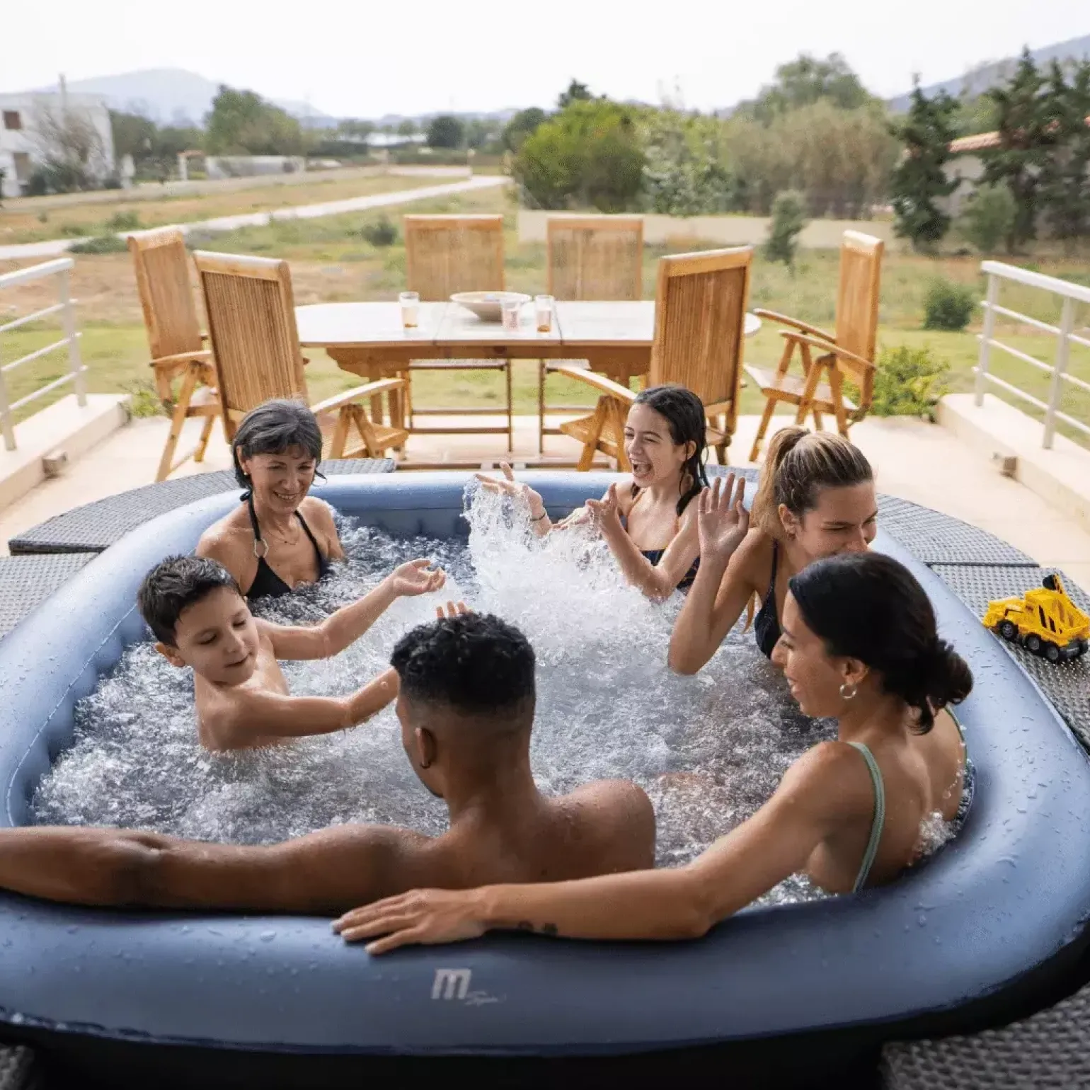 Spa ogrodowe dmuchane MSpa TEKAPO 4-osobowe