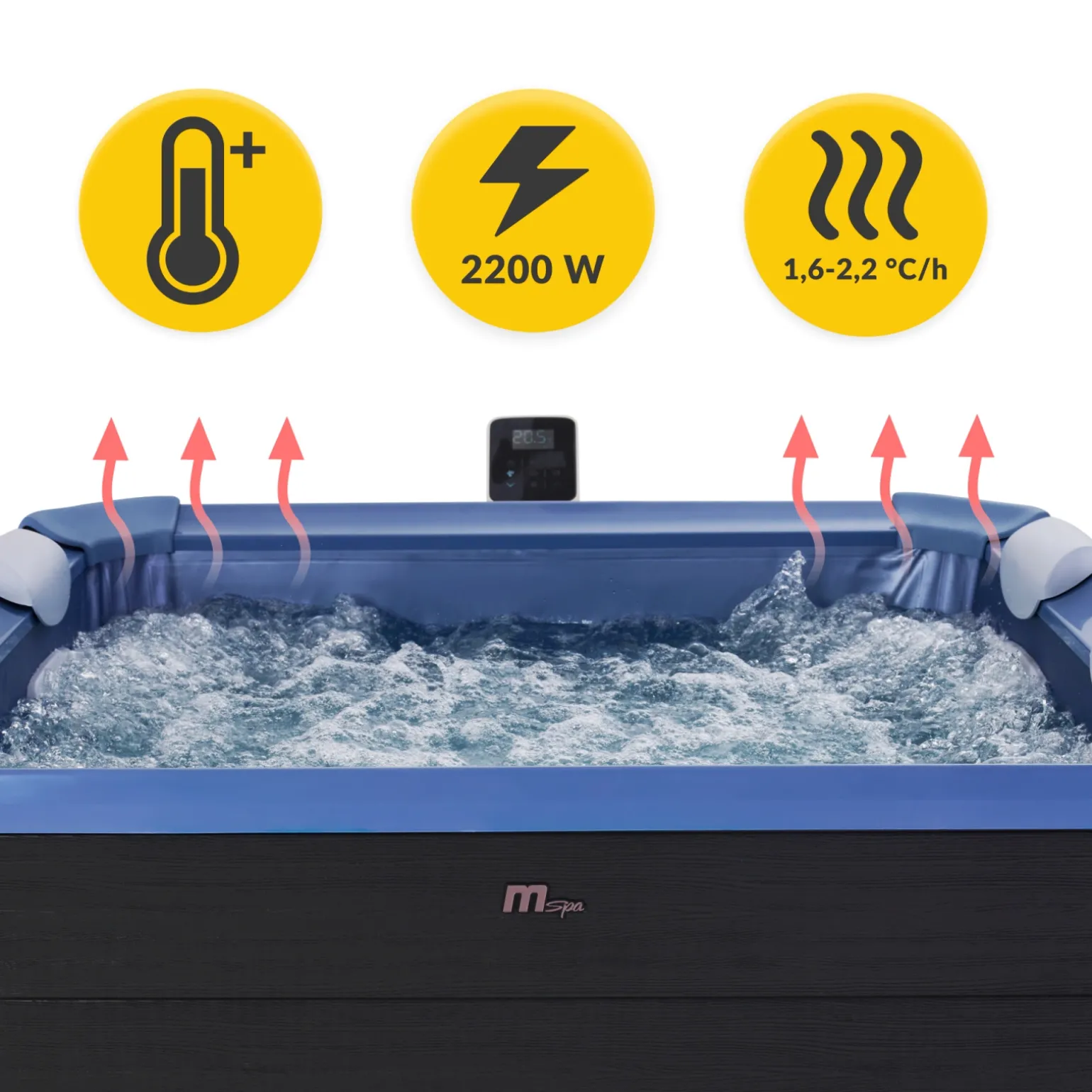 Spa ogrodowe MSpa SAPPHIRE WIFI 6 os.