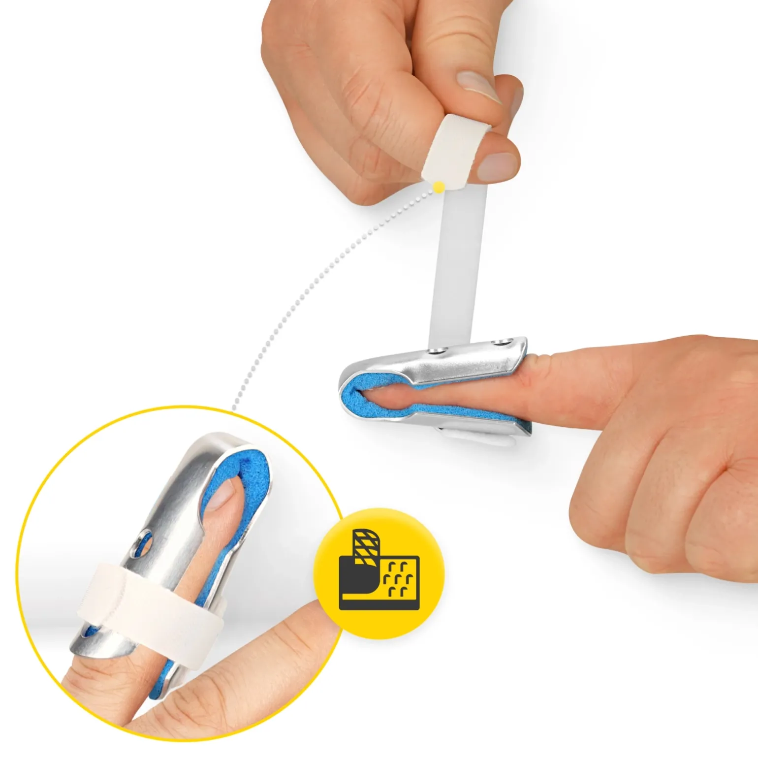 Stabilizator palca MED rozmiar M