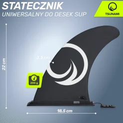 Statecznik do deski SUP uniwersalny TSUNAMI