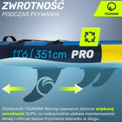 Statecznik do deski SUP uniwersalny TSUNAMI