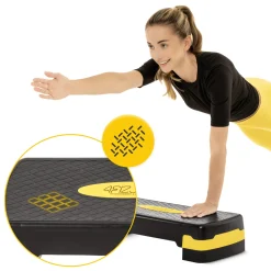 Stepper do aerobiku Standard 2-stopnie żółty